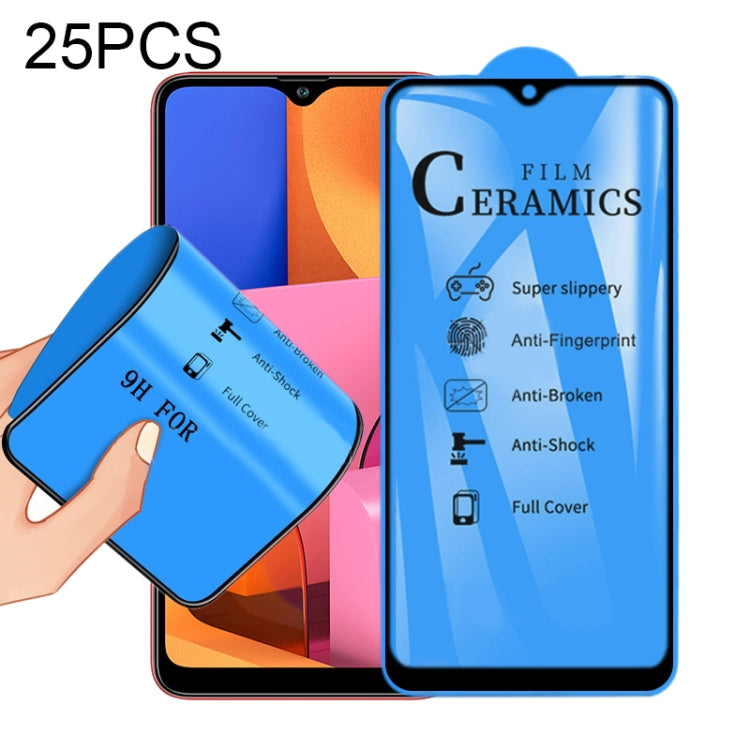 25 PZ 2.5D Pellicola per ceramica a copertura totale con colla completa, For Xiaomi Mi 9T, For Xiaomi Mi Play, For Xiaomi Redmi K30, For Xiaomi Redmi Note 8, For Xiaomi Redmi Note 8T, For Xiaomi Redmi Note 8 Pro, For Samsung Galaxy A01                 ...