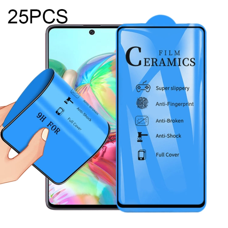 25 PZ 2.5D Pellicola per ceramica a copertura totale con colla completa, For Xiaomi Mi 9T, For Xiaomi Mi Play, For Xiaomi Redmi K30, For Xiaomi Redmi Note 8, For Xiaomi Redmi Note 8T, For Xiaomi Redmi Note 8 Pro, For Samsung Galaxy A01                 ...