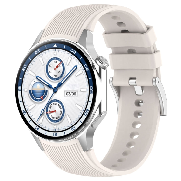 Cinturino per orologio in silicone con struttura verticale, For OPPO Watch X2