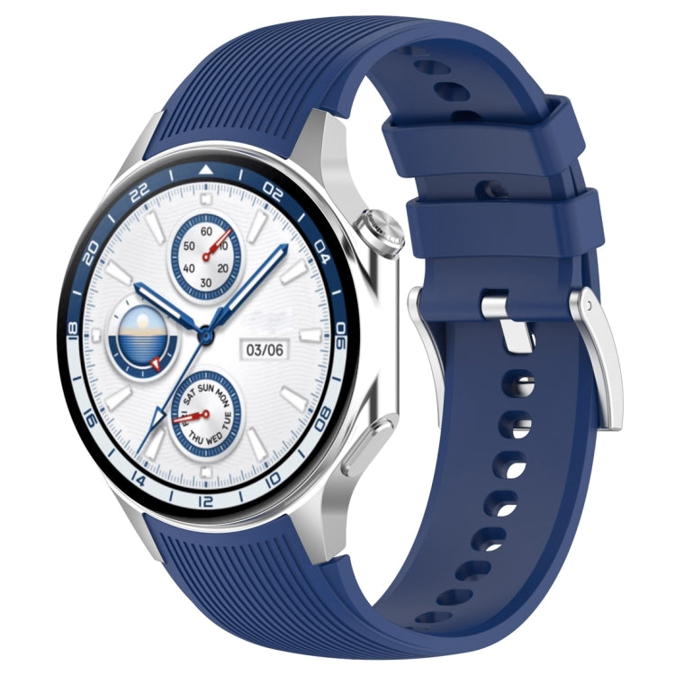 Cinturino per orologio in silicone con struttura verticale, For OPPO Watch X2