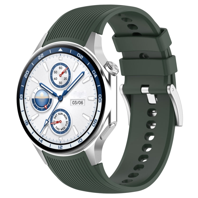 Cinturino per orologio in silicone con struttura verticale, For OPPO Watch X2