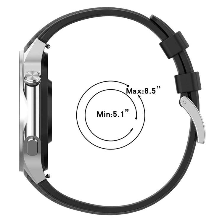 Cinturino per orologio in silicone con struttura verticale, For OPPO Watch X2