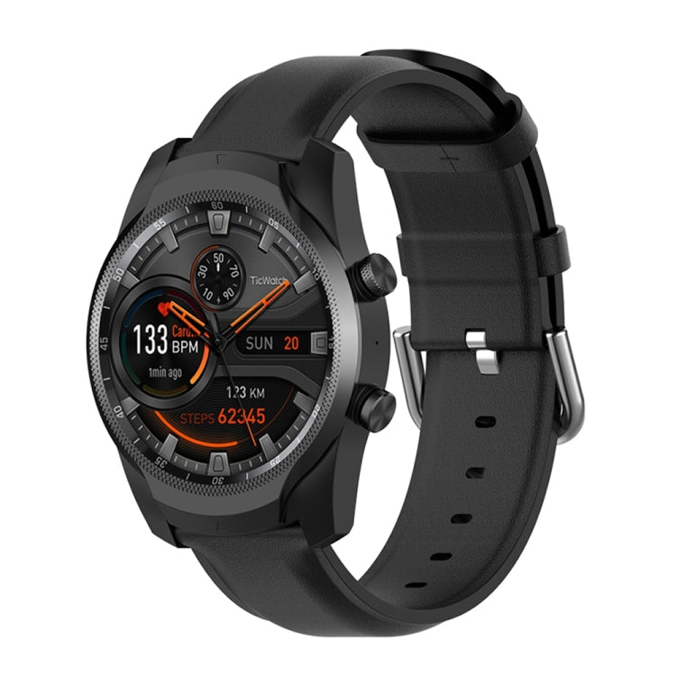 Cinturino in pelle 22 mm con fibbia per Samsung Galaxy Watch 3
