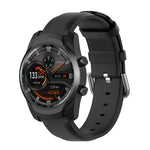 Cinturino in pelle da 22 mm con fibbia a coda tonda, For Ticwatch Pro 2020, For Huawei Watch GT2E, For Samsung Galaxy Watch 3 45mm
