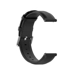 Cinturino in pelle da 22 mm con fibbia a coda tonda, For Ticwatch Pro 2020, For Huawei Watch GT2E, For Samsung Galaxy Watch 3 45mm