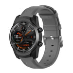 Cinturino in pelle da 22 mm con fibbia a coda tonda, For Ticwatch Pro 2020, For Huawei Watch GT2E, For Samsung Galaxy Watch 3 45mm