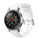 Cinturino in pelle da 22 mm con fibbia a coda tonda, For Ticwatch Pro 2020, For Huawei Watch GT2E, For Samsung Galaxy Watch 3 45mm