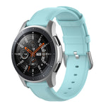 Cinturino in pelle da 22 mm con fibbia a coda tonda, For Ticwatch Pro 2020, For Huawei Watch GT2E, For Samsung Galaxy Watch 3 45mm