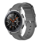 Cinturino in pelle da 22 mm con fibbia a coda tonda, For Ticwatch Pro 2020, For Huawei Watch GT2E, For Samsung Galaxy Watch 3 45mm