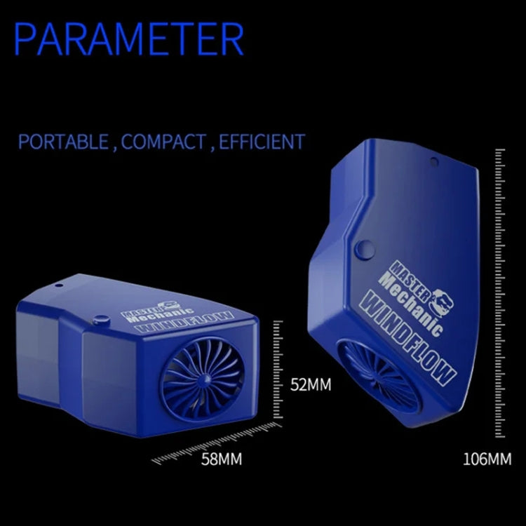 Powerful Mechanical Airflow Microscope Smoke Smoking Tool