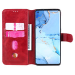 Custodia portafoglio in pelle PU e TPU per Huawei P Smart 2020