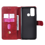 Custodia portafoglio in pelle PU con slot carte per smartphone co