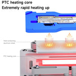 Stazione dissaldante a strati della scheda madre intelligente Mechanic Heat Air per iPhone serie X-15, Host, EU Plug