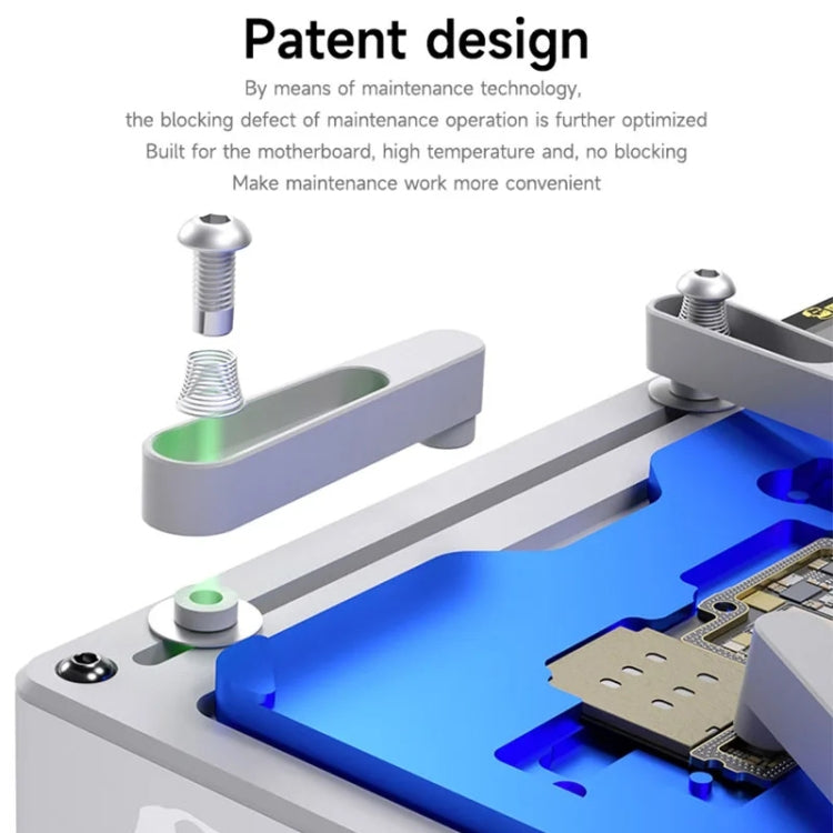 Intelligent Mechanic Heat Air Motherboard Layered Desoldering Station for iPhone X-15 Series, Host, EU Plug