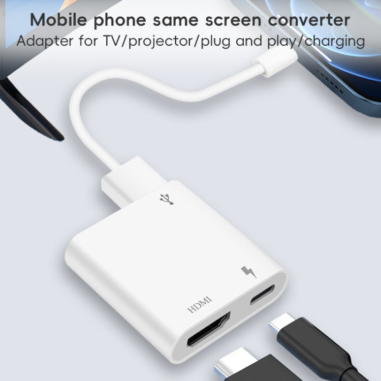 Adattatore AV per telefono cellulare HDMI XM006 1080P iOS10.0