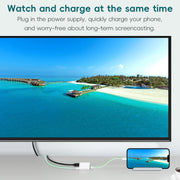 Adattatore AV per telefono cellulare HDMI XM006 1080P iOS10.0