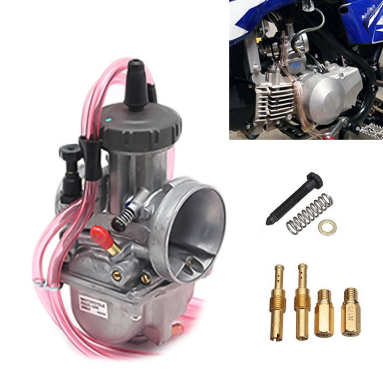 Carburatore universale per moto carburatore carburatore, PWK33mm, PWK34mm, PWK35mm, PWK36mm, PWK38mm, PWK40mm, PWK42mm