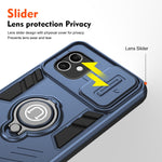 Custodia per telefono con supporto ad anello Camshield, For iPhone 11