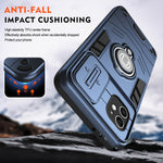 Custodia per telefono con supporto ad anello Camshield, For iPhone 11