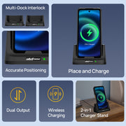 Dock di ricarica da tavolo Ulefone UAS22 33W per Armor 26 Ultra, For Armor 26 Ultra