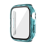 Custodia protettiva in vetro temperato ibrido per PC 2 in 1, For Apple Watch Series 6 / 5 / 4 / SE 44mm, For Apple Watch Series 6 / 5 / 4 / SE 40mm, For Apple Watch Series 9 / 8 / 7 45mm, For Apple Watch Series 9 / 8 / 7 41mm