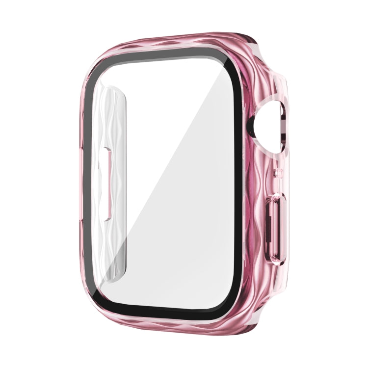Custodia protettiva in vetro temperato ibrido per PC 2 in 1, For Apple Watch Series 6 / 5 / 4 / SE 44mm, For Apple Watch Series 6 / 5 / 4 / SE 40mm, For Apple Watch Series 9 / 8 / 7 45mm, For Apple Watch Series 9 / 8 / 7 41mm