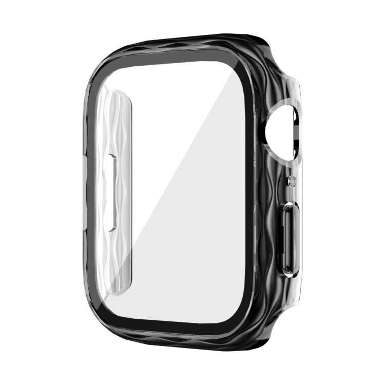 Custodia protettiva in vetro temperato ibrido per PC 2 in 1, For Apple Watch Series 6 / 5 / 4 / SE 44mm, For Apple Watch Series 6 / 5 / 4 / SE 40mm, For Apple Watch Series 9 / 8 / 7 45mm, For Apple Watch Series 9 / 8 / 7 41mm
