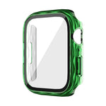 Custodia protettiva in vetro temperato ibrido per PC 2 in 1, For Apple Watch Series 6 / 5 / 4 / SE 44mm, For Apple Watch Series 6 / 5 / 4 / SE 40mm, For Apple Watch Series 9 / 8 / 7 45mm, For Apple Watch Series 9 / 8 / 7 41mm