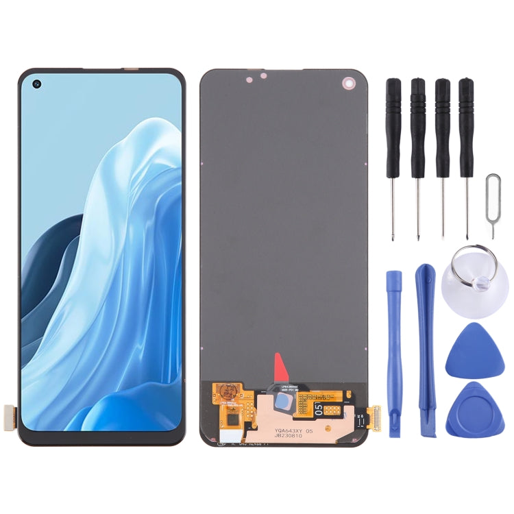 Schermo LCD con digitalizzatore assemblaggio completo, For OPPO A78 4G CPH2565, For OPPO Reno8 4G, For OPPO Reno8 5G, For OPPO Reno7 5G, For OPPO A95 5G, For OPPO Reno5 Lite