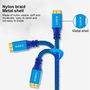 Cavo intrecciato USB 3.0 maschio a micro USB 3.0 maschio, 0.3m, 0.6m, 1m