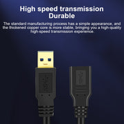 Cavo in PVC da USB 3.0 femmina a USB 3.0 maschio, 0.3m, 0.6m, 1m, 2m