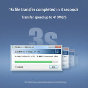 Cavo in PVC da USB 3.0 femmina a USB 3.0 maschio, 0.3m, 0.6m, 1m, 2m