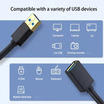 Cavo in PVC da USB 3.0 femmina a USB 3.0 maschio, 0.3m, 0.6m, 1m, 2m