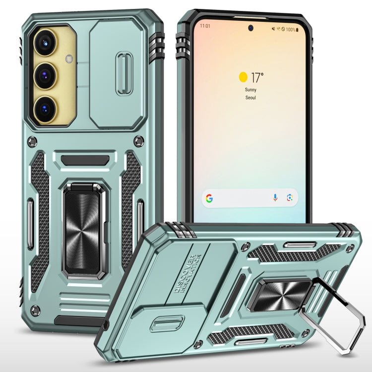 Custodia Armor PC TPU con Camera Shield per Samsung Galaxy A35 5G e A55 5G