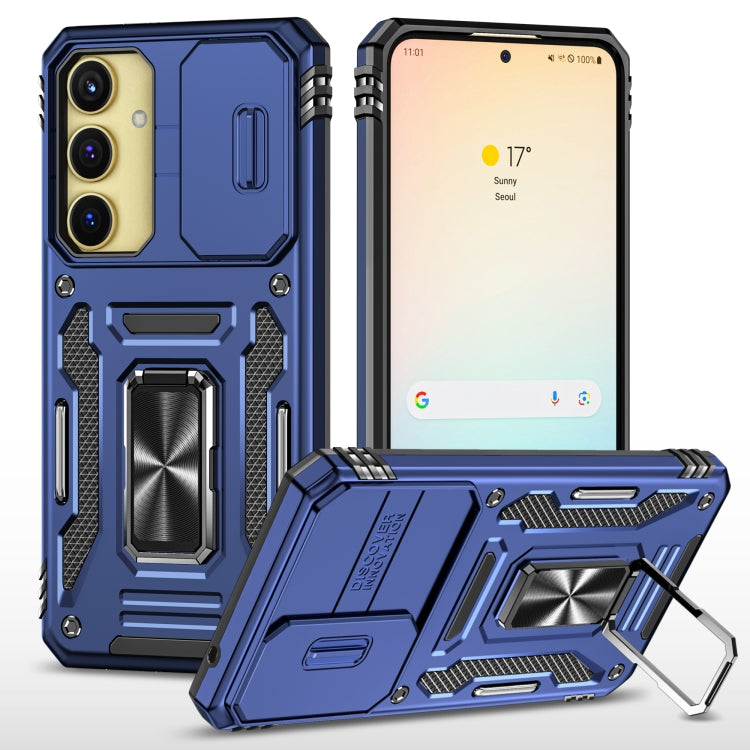 Custodia Armor PC TPU con Camera Shield per Samsung Galaxy A35 5G e A55 5G