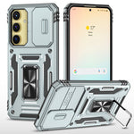 Custodia Armor PC TPU con Camera Shield per Samsung Galaxy A35 5G e A55 5G