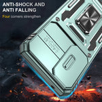 Custodia Armor PC TPU con Camera Shield per Samsung Galaxy A35 5G e A55 5G