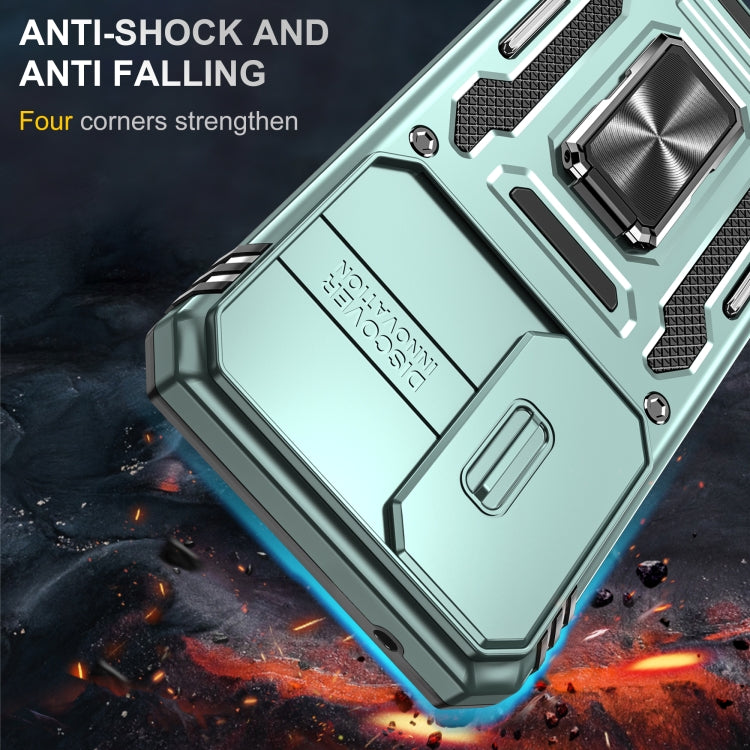 Custodia Armor PC TPU con Camera Shield per Samsung Galaxy A35 5G e A55 5G
