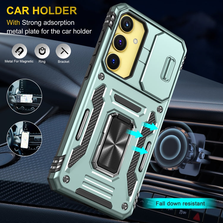Custodia Armor PC TPU con Camera Shield per Samsung Galaxy A35 5G e A55 5G