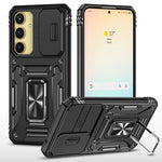 Custodia Armor PC TPU con Camera Shield per Samsung Galaxy A35 5G e A55 5G