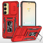 Custodia Armor PC TPU con Camera Shield per Samsung Galaxy A35 5G e A55 5G
