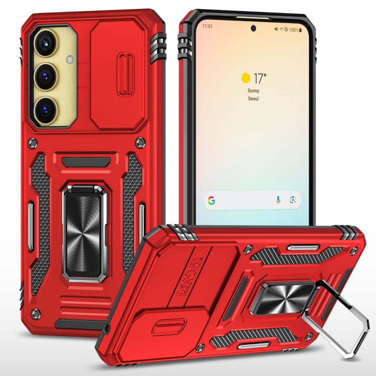Custodia Armor PC TPU con Camera Shield per Samsung Galaxy A35 5G e A55 5G