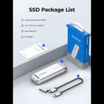 Custodia SSD portatile ORICO R40-2T 2TB 40Gbps ispirata alle auto da corsa, R40-2T