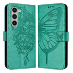 Custodia in pelle con farfalla goffrata per Samsung Galaxy Z Fold6