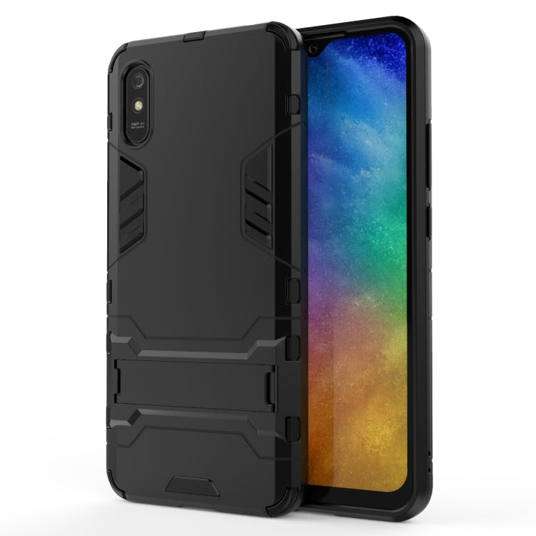 Custodia protettiva antiurto per PC + TPU con supporto, For Xiaomi Redmi 9A, For Xiaomi Redmi 9C, For Huawei Enjoy 20