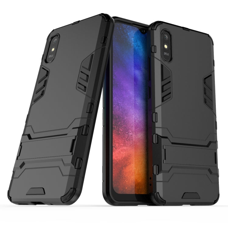 Custodia protettiva antiurto per PC + TPU con supporto, For Xiaomi Redmi 9A, For Xiaomi Redmi 9C, For Huawei Enjoy 20