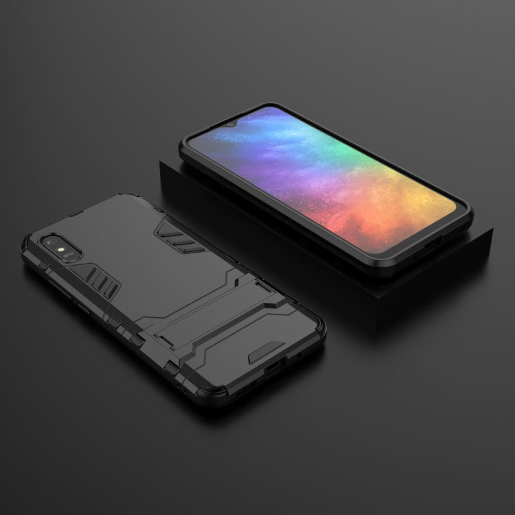 Custodia protettiva antiurto per PC + TPU con supporto, For Xiaomi Redmi 9A, For Xiaomi Redmi 9C, For Huawei Enjoy 20