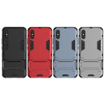 Custodia TPU antiurto per Xiaomi Redmi 9C con supporto