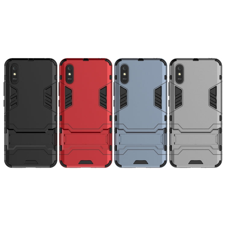 Custodia protettiva antiurto per PC + TPU con supporto, For Xiaomi Redmi 9A, For Xiaomi Redmi 9C, For Huawei Enjoy 20