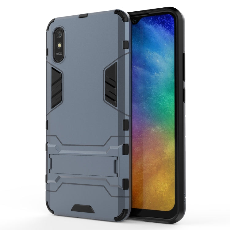 Custodia protettiva antiurto per PC + TPU con supporto, For Xiaomi Redmi 9A, For Xiaomi Redmi 9C, For Huawei Enjoy 20